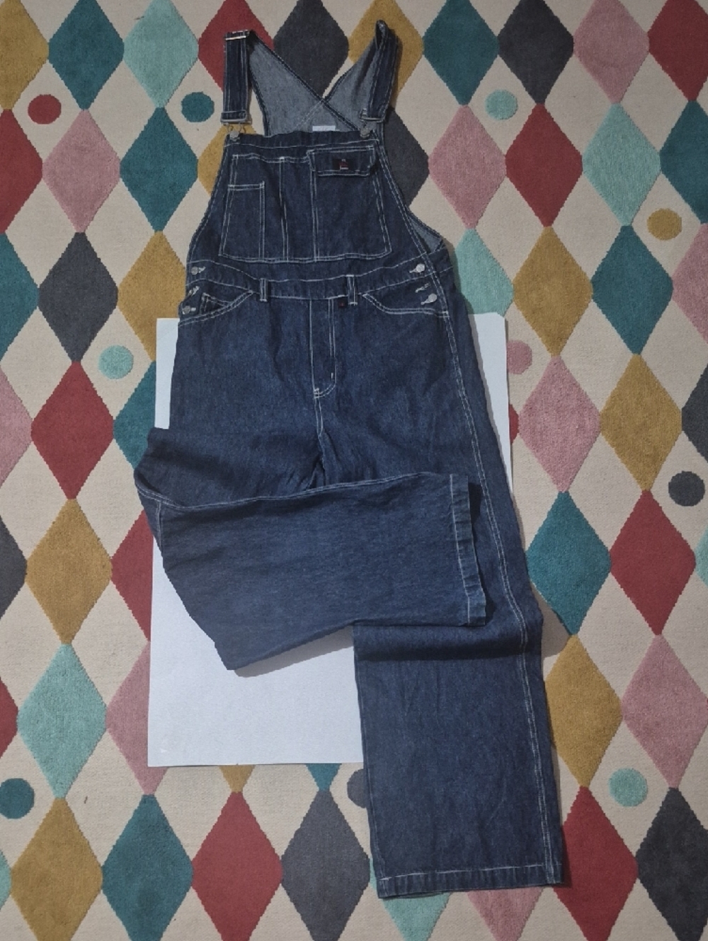Vintage Calvin Klein Denim Carpenter Bib Overalls - Picture 3 of 9